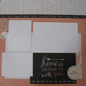 charlotte scrapbook page